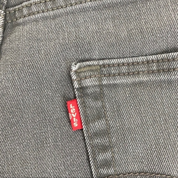 Levi's 502 Custom Cutoff Raw Hem Jean Shorts Sz 36 - Picture 6 of 12